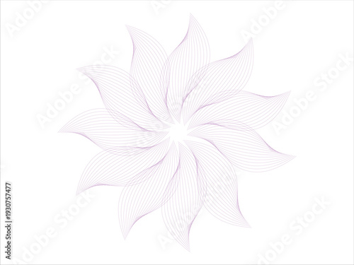 A delicate pink flower with intricate petals on a white background showcasing its beauty and elegance in a simple setting