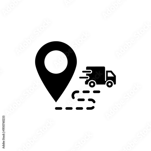 A flat design set of map pointer icon vector illustrations featuring business web symbols and internet sign concepts for computer interfaces