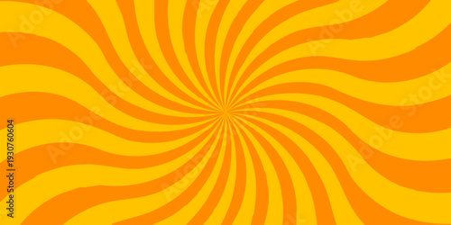 Abstract geometric orange shine retro sunbeam ray sum light sunburst sunlight texture design wallpaper.