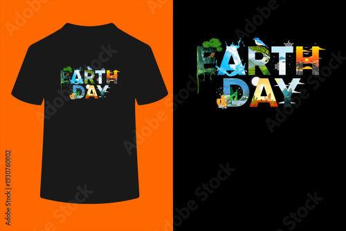 Earth Day Environmental Protection Save Tree & Animals T-Shirt
