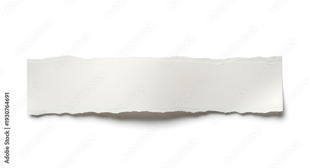 Fototapeta premium Torn paper sheet with blank space and ripped edges on textured vintage background