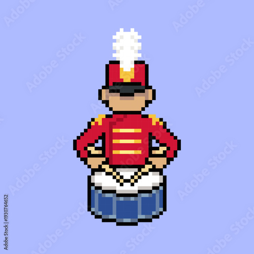 marching band personel pixel art