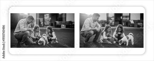 Family Portrait of Happy Parents Giving Their Children Piggyback Rides, Capturing Love, 
Laughter, and Beautiful Togetherness in Nature