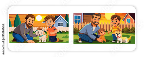 Family Portrait of Happy Parents Giving Their Children Piggyback Rides, Capturing Love, 
Laughter, and Beautiful Togetherness in Nature