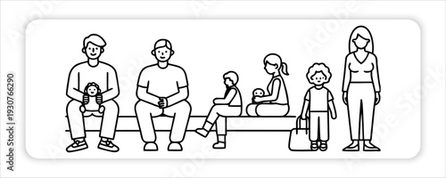 Family Portrait of Happy Parents Giving Their Children Piggyback Rides, Capturing Love, 
Laughter, and Beautiful Togetherness in Nature