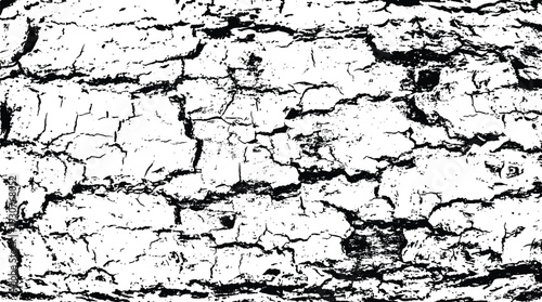 Distressed tree bark texture with rough wood grain pattern for rustic background designs