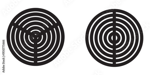 Set of vector Wi-Fi icon for communication, telecommunication. Communication wireless signal level wifi. Clipart illustration.