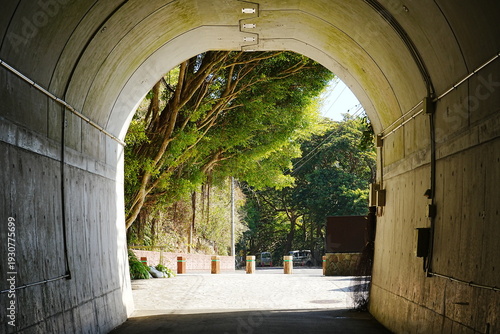 Foto Tunnel at Cape Sata The Southernmost Point of Mainland Japan Kagoshima - 鹿児島県 本土