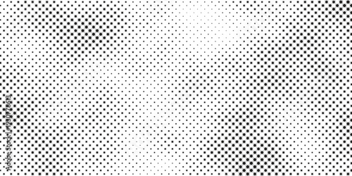 Abstract halftone background. Grunge halftone pop art texture. White and black abstract wallpaper. vector design