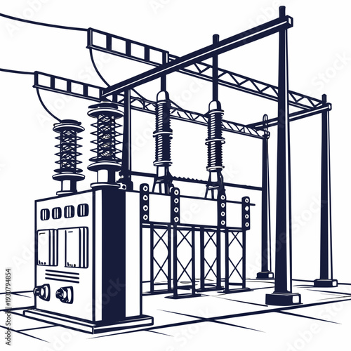 Voltage electrical substation equipment power transmission