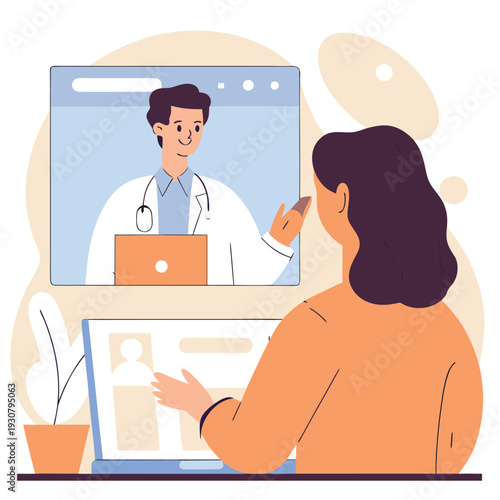telemedicine-consultation-flat-art-isolated-on-whi.eps