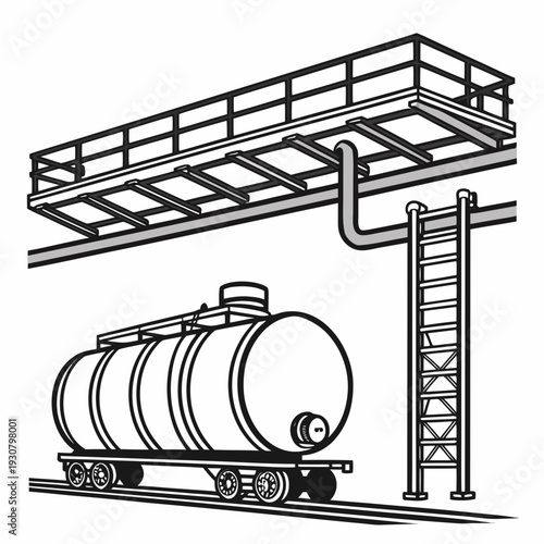 Oil transfer pipeline complex multi