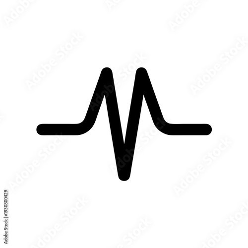 A black and white image of an ecg reading