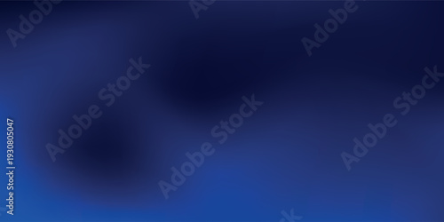 Rich Deep Blue Gradient Grainy Background. Textured blue gradient abstraction backdrop. Dark blue color abstract background with noise texture.