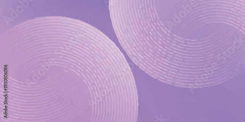 Abstract circle lines on pink and purple background. Geometric stripe line art design for poster, brochure, cover, website, header, web banner, presentation.