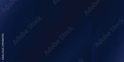 Abstract dark background. Silk satin fabric. Navy blue color. Elegant background with space for design. Soft wavy folds.