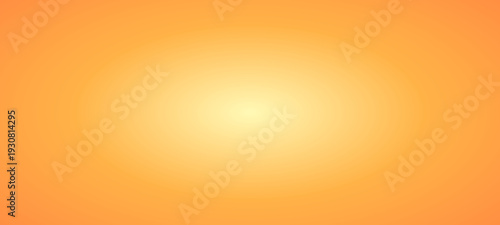 Vibrant orange background with bright light center