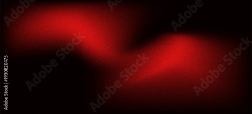 Abstract Grainy Gradient Background with Deep Red and Black Moody Texture. Eps 10