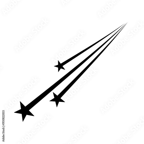 Shooting Star Silhouette