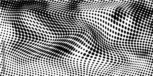 Halftone effect vector background. Vector sport