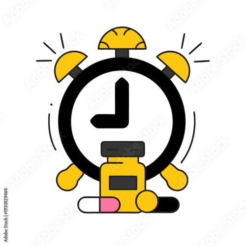 Reminder to take medication on time every day