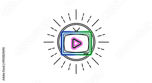vector illustration of an abstract background of Youtube .