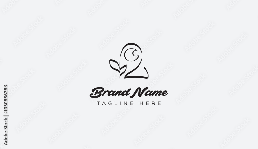 Obraz premium Minimal Logo Design – Simple Clean Modern Brand Identity