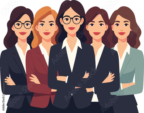 business, squadra, persone, uomo, donna, gruppi, uomini d'affari, uffici, lavoro d'equipe, addicersi a, lavoro, persona, partenariato, vettoriale, avatar, di successo, successo, sorriso, illustrazione