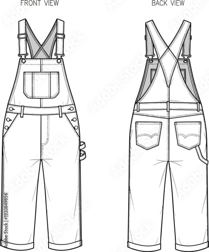 A technical flat vector illustration of women's patterned wide-leg trousers with side slits.