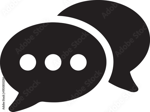 Chat Icon – Messaging and Communication Symbol