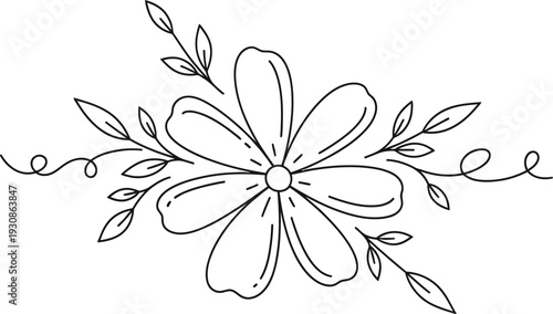 Minimalist icon representing a vector file format for digital design projects