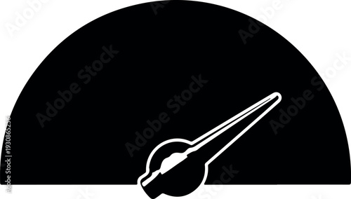 Speedometer Performance Gauge Icon