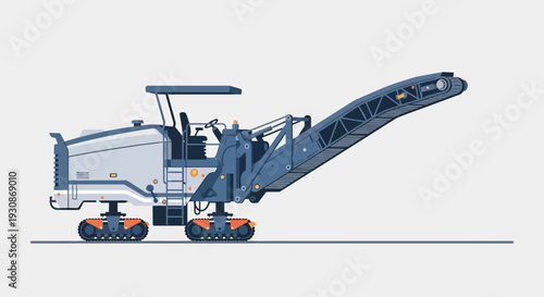 Industrial Pavement Milling Machine For Road Construction Projects