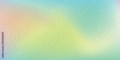 Blurred cool noisy gradient background with gritty texture. Fluid grain gradation gradient texture for wall art. Vector illustration of modern wallpaper with speckle effect