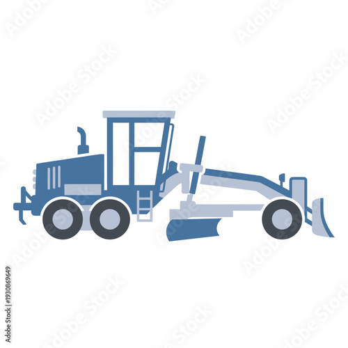 Industrial Road Grader Vehicle Construction Equipment Machine