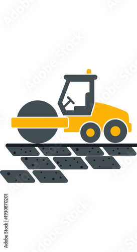 Industrial Road Roller Compacting Pavement Surface Construction Equipment