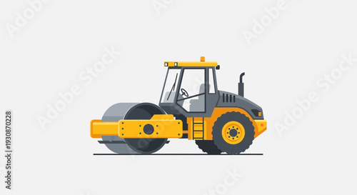Industrial Road Roller Machine Construction Vehicle For Paving Surfaces