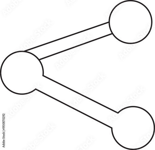 Abstract Connection Diagram: A clean and minimalist abstract diagram of interconnected nodes and lines, perfect for illustrating relationships and concepts.