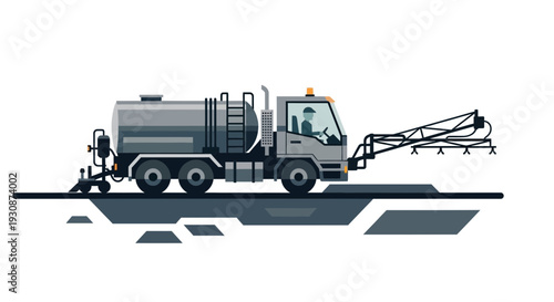 Industrial Spray Truck for Road Surface Treatment