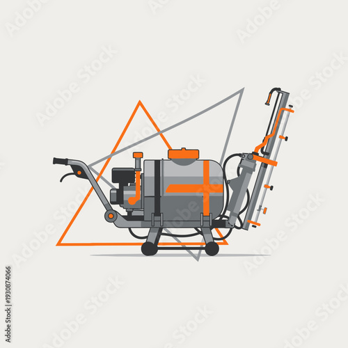 Industrial Sprayer Machine For Agricultural Application And Maintenance Tasks
