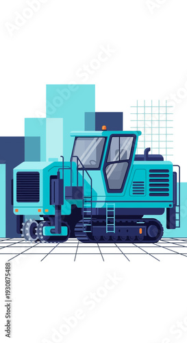 Innovative Industrial Machine Design For Modern Construction Projects