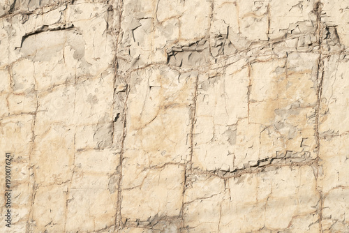 Photography A natural outcrop of rock on the surface