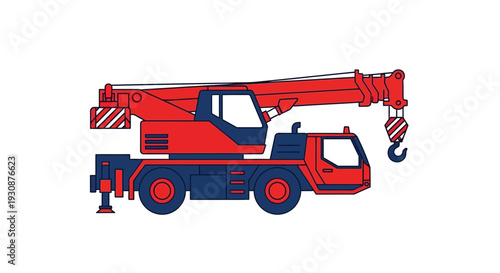 Mobile Crane Construction Vehicle Industrial Equipment Heavy Machine for Lifting Loads