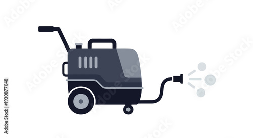 Mobile Steam Cleaner Equipment With Water Spray Technology