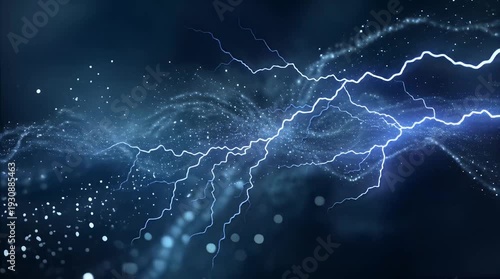 Electric Sparks in Dark Network Lighting up the Atmosphere