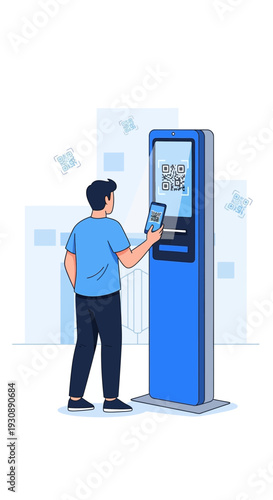 Modern Digital Interaction Through Smartphone And Kiosk Technology