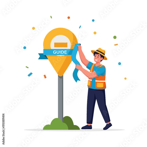 New Destination Marker Unveiling Ceremony Guided Exploration Begins