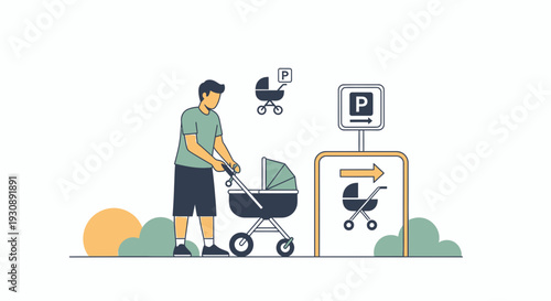 Parental Convenience Designated Parking For Strollers Family Friendly Zones