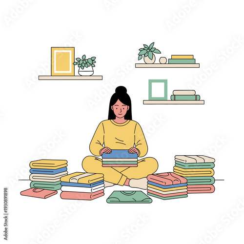 Organized Home Decluttering And Laundry Routine For A Tidy Space