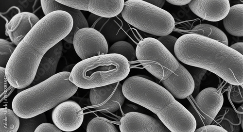 3d rendered illustration of bacteria cell